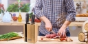G21 sada nožů Gourmet Rustic 5ks + bambusový