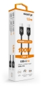 ALIGATOR kabel USB-C/USB-C power 5A 100W 1,5m černý DATKP46