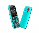 MOBIOLA MB4120TUE mobilní telefon turqoise 2,4