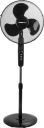 Strend Pro FL-ZB(RC) stojanový ventilátor 40cm 45W černý s dálkovým ovládáním