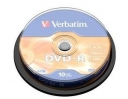 VERBATIM DVD-R 10ks spindl 4.7GB