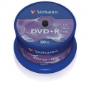 VERBATIM DVD+R 4,7GB 16x spindl 50ks