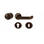 HOLAR H 07 Dveřní klika s koulí hnědá