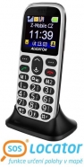 ALIGATOR A510WB mobilní telefon senior bílo-černý