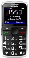 ALIGATOR A675WT telefon senior bílý nabíjecí stanice