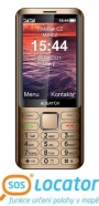 ALIGATOR D950GD DS telefon zlatý
