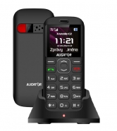 ALIGATOR A720B telefon senior 4G černý + stol.nab.