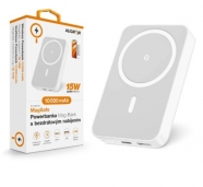 ALIGATOR AMS04WT power bank MagSafe s USB-C 10000mAh bílá