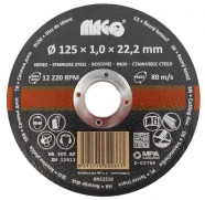 MAGG kotouč řezný na nerez 125x1,0x22,2mm 1ks