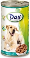 DAX konzerva pro psy 1240g zvěřina