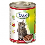 DAX konzerva pro kočky 415g hovězí
