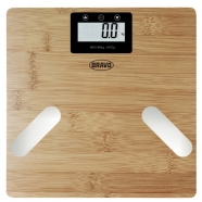 BRAVO B 5010 osobní váha 180kg s tukoměrem BAMBUS