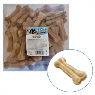 JUKO SNACKS kost bůvolí 8cm (15-20g) balení 50ks
