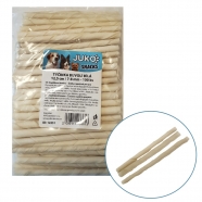JUKO SNACKS tyčinka buvolí bílá 12,5cm 7-8mm (5-6g) 100ks