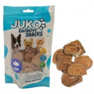 JUKO SNACKS 70g salmon sushi s rybí kůží