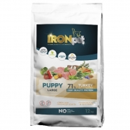 IRONpet pes granule 12kg Puppy Large krocan