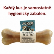 JUKO Snacks kost bůvolí 10cm 1ks 35g
