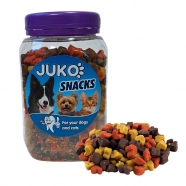 JUKO SNACKS MINI srdíčka MINI soft MIX 280g