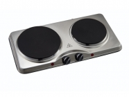 BRAVO B 4990 vařič dvouplotýnkový nerezový