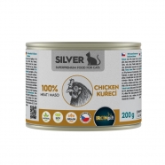 IRONpet Silver kočka konzerva 200g kuřecí 100% masa