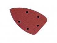 Papír brusný 140x140x80 A120 5ks s otv.žehl.