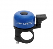 FORCE zvonek MINI Fe/plast 22,2mm paličkový modrý