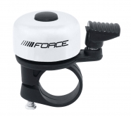 FORCE zvonek MINI Fe/plast 22,2mm paličkový bílý