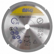 MAGG kotouč řezný na dřevo 230mm