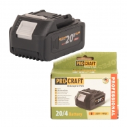 PROCRAFT AKU 20/4 baterie 20V 4000mAh Li-ion