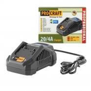 PROCRAFT AKU 20/4 nabíječka pro 20V Li-ion baterie Fast Charge