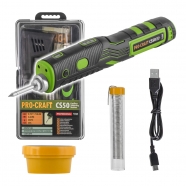 PROCRAFT CS50 pájka AKU 3,7V/1,8A napájení USB-C