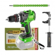 PROCRAFT AKU PA18ProBl-bb šroubovák s příklepem 1