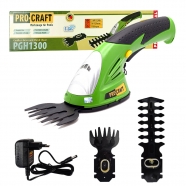 PROCRAFT AKU PGH1300 nůžky na trávu i keře 2v1