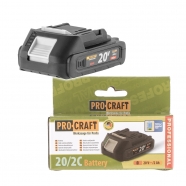 PROCRAFT AKU 20/2C baterie 20V 2Ah Li-ion