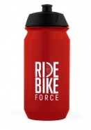 FORCE láhev RIDE BIKE 0,5l červeno bílá