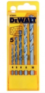 DEWALT sada vrtáků do betonu 5ks
