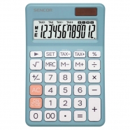 SENCOR SEC 381 TAX BLUE kalkulačka stolní DPH 12 znaků modrá