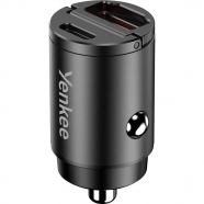 YENKEE YAC CAR 02 MINI 30W USB-A/USB-C nabíječka do auta