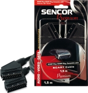 SENCOR SAV 113-008 kabel scart M scart M 0,8m