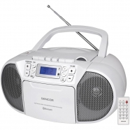 SENCOR SPT 3907 W rádio s CD/MP3/USB bílé