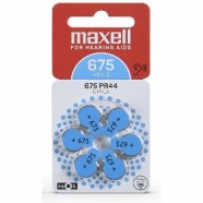 MAXELL AZ675 PR44 zink AIR baterie 1ks