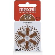 MAXELL AZ312 PR41 Zn baterie 1ks