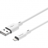 YENKEE YCU 615 WH silic kabel MFi - USB A 1,5 bílý