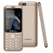 MOBIOLA MB3200iGO mobilní telefon DS zlatý 1300mAh