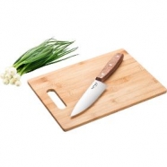 LAMART LT2059 prkénko 30x22cm a nůž 15cm BAMBOO