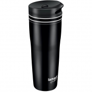 LAMART LT4049 termohrnek MANQ 0,36l černá/bílá