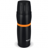 LAMART LT4054 termoska CUP 0,48l černá/oranžová