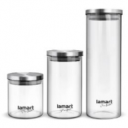 LAMART LT6025 SET 3 dóz kulatých PEUT