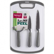 LAMART LT2097 nože, škrabka, prkénko PEEL
