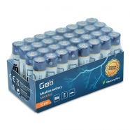 GETI baterie LR03 AAA alkalická 1,5V 32ks